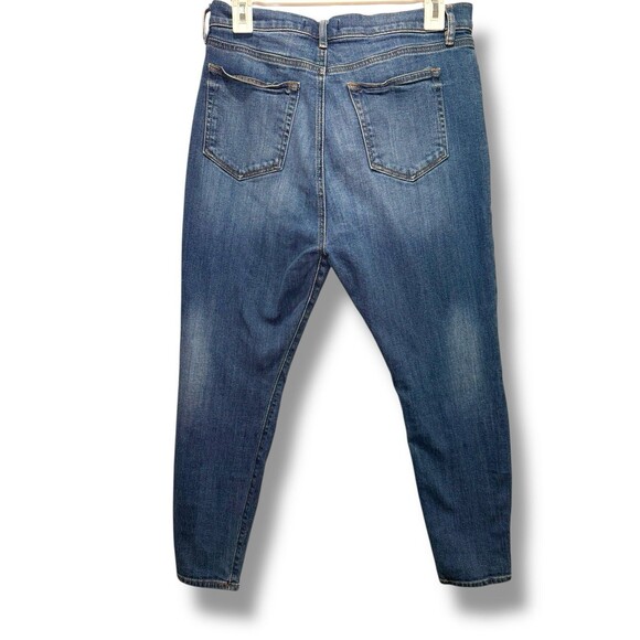 Made & Loved LOFT Jeans Denim Pants Blue Women's Size 10 Waist 30 Faded Fade - Picture 4 of 5